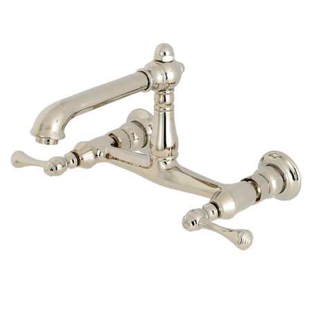 English Country KS7246BL Wall Mount Bathroom Faucet KS7246BL
